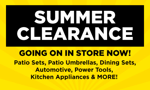Summer Clearance Going on in store NOW!