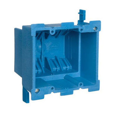 Carlon SuperBlue 2-Gang Old Work Box