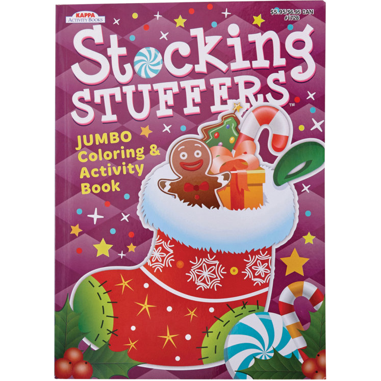 KAPPA BOOKS Jumbo Christmas Coloring &amp; Activity Book - Assorted by ...