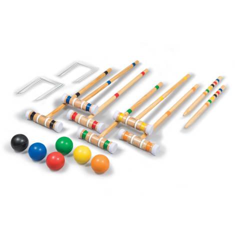 6 Player Croquet Set w/ Caddy