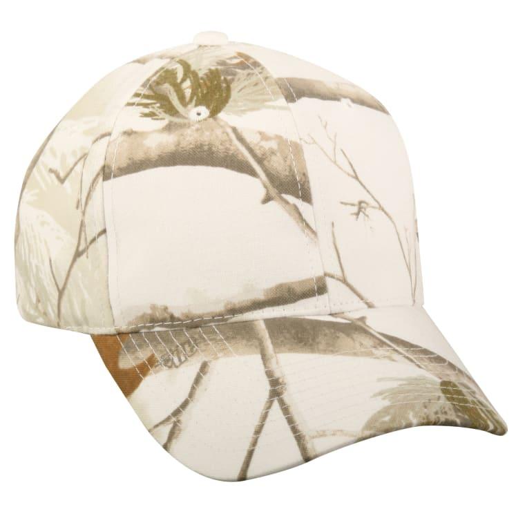 Realtree Snow Camo 6-Panel Cap 