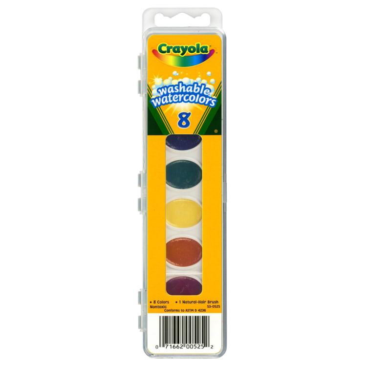 Crayola Washable Watercolors 8 Ct By Crayola At Fleet Farm