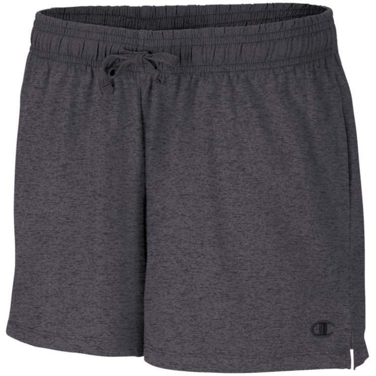 Granite Heather Cotton Jersey Shorts 