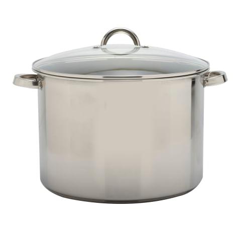 21.5 qt Stainless Steel Canner w/ Rack