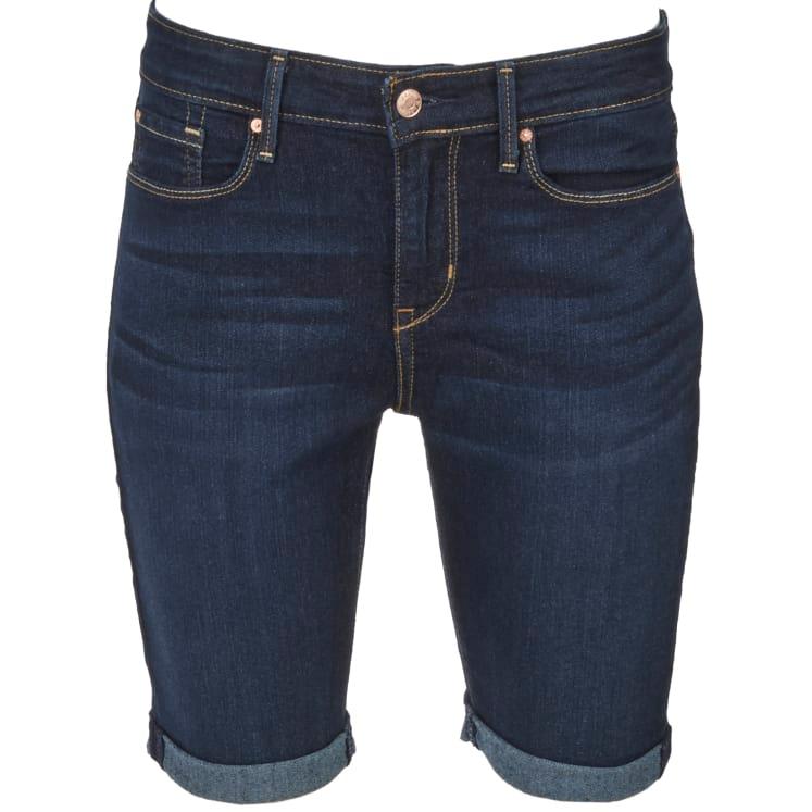 Stormy Sky Skinny Bermuda Shorts 