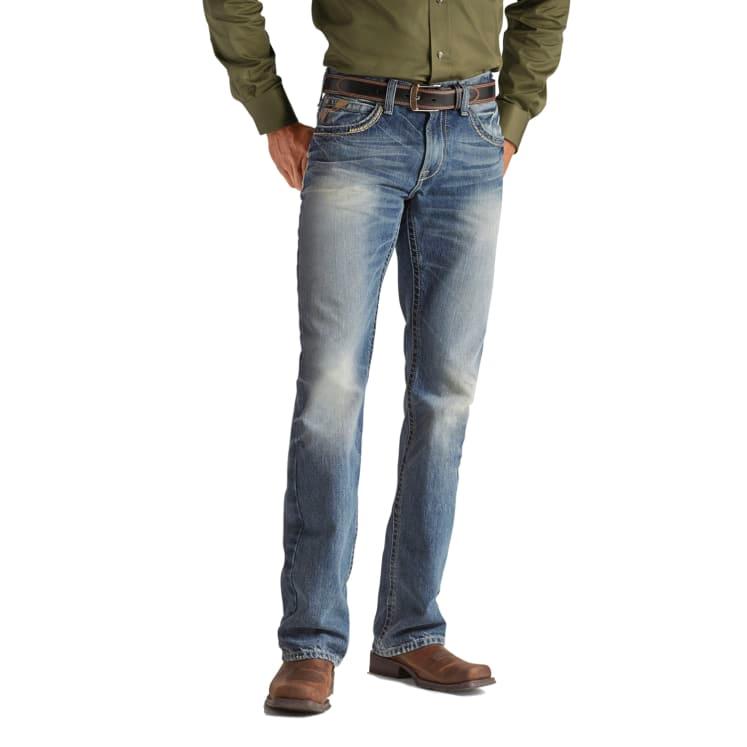 Ariat Men's M4 Coltrane Light Wash Boot 