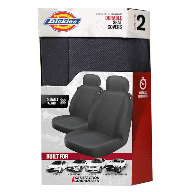 Dickies 2 Pc. Hudson Seat Cover Gray by Dickies at Fleet Farm