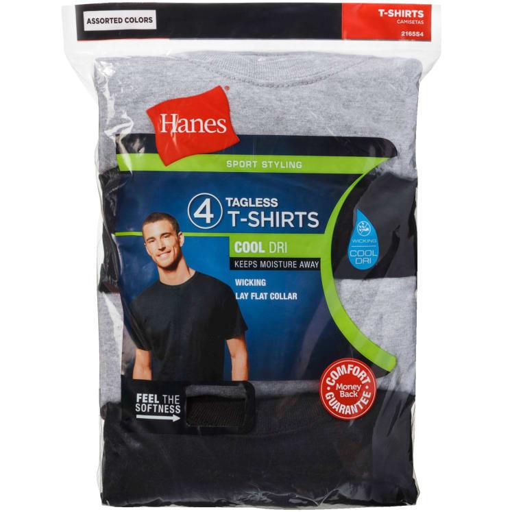 Hanes Men's Big \u0026 Tall FreshIQ T-Shirt 