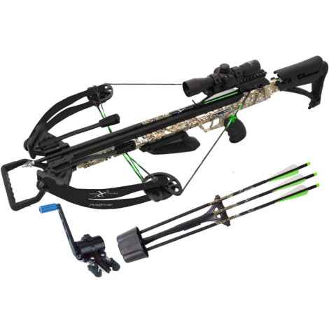 carbon express crossbow piledriver xbow badlands crank camo force kit