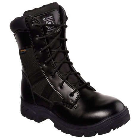 skechers black waterproof boots