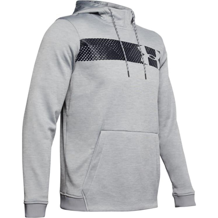 under armour men's armour fleece bar logo hoodie