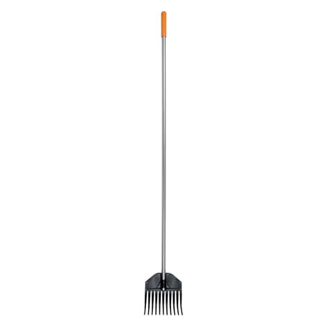 66 in Black/Orange Aluminum Shrub Rake by Fiskars at Fleet Farm