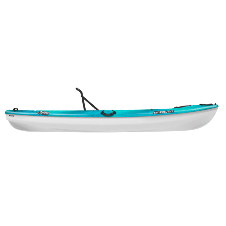 PELICAN 10 ft Aquamarine/White Sentinel 100XR Kayak by PELICAN at Fleet