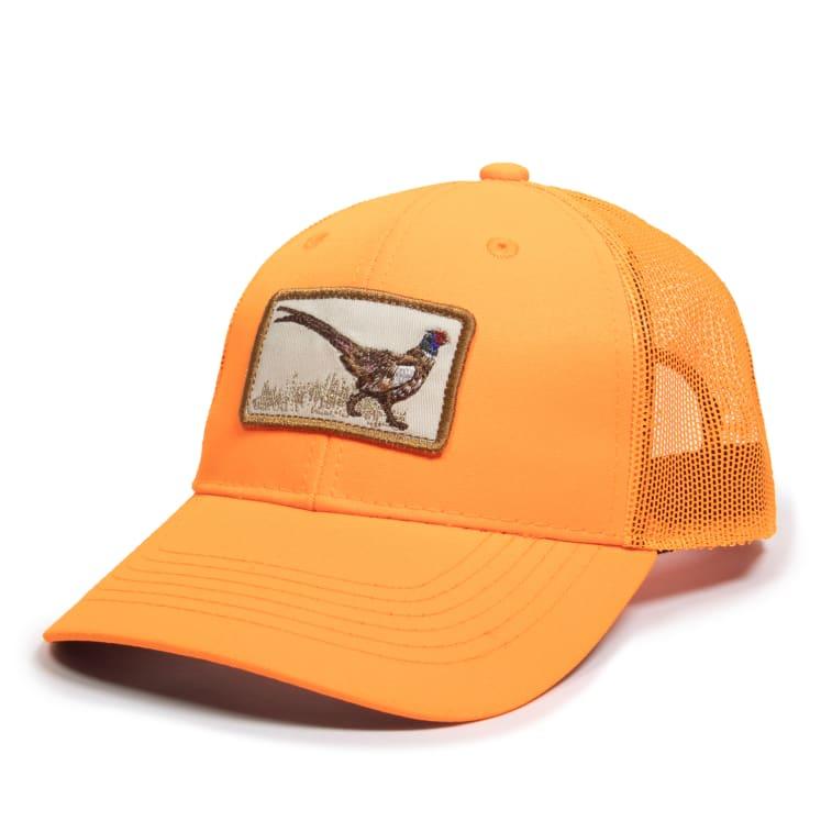 Outdoor Cap Adult Blaze Orange Pheasant 