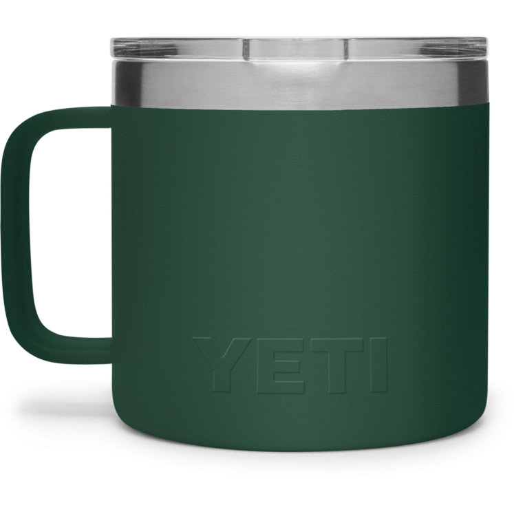 YETI Rambler 14 oz Northwoods Green Mug by YETI at Fleet Farm