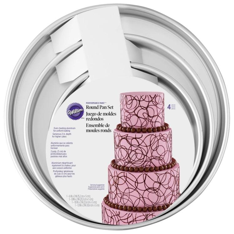 Wilton Round Cake Pans 4 Pc By Wilton At Fleet Farm