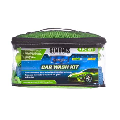 Beautiful 9pc Car Wash Kit, Scene for Mobile Beautiful 9pc Car Wash Kit, Scene for Mobile
