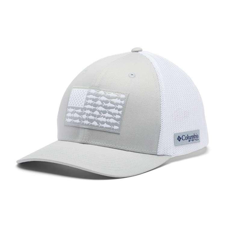Columbia PFG Adult FlexFit Grey Fish 