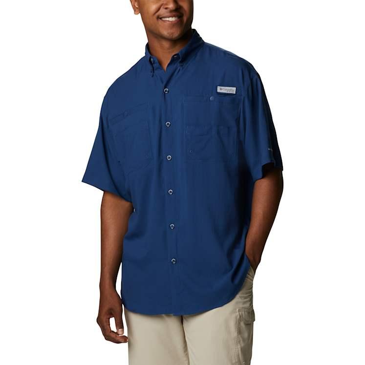 PFG Tamiami II Carbon Blue Regular Fit 