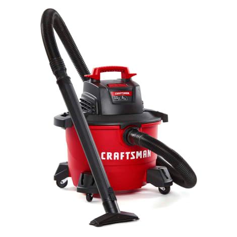 Portable 3.5 Peak HP 6 Gallon Wet/Dry Shop Vacuum W/ Attachments