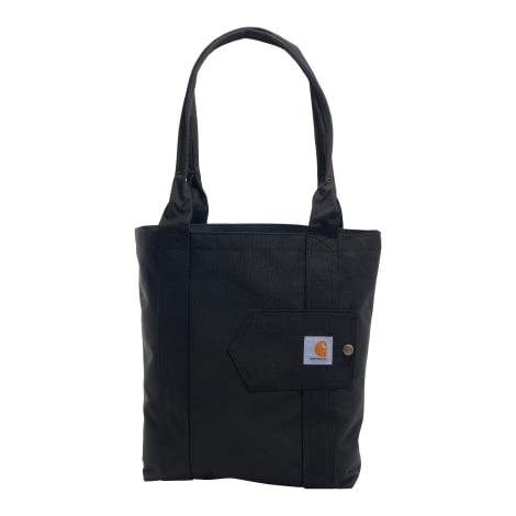 Black Vertical Open Tote by Carhartt at Fleet Farm