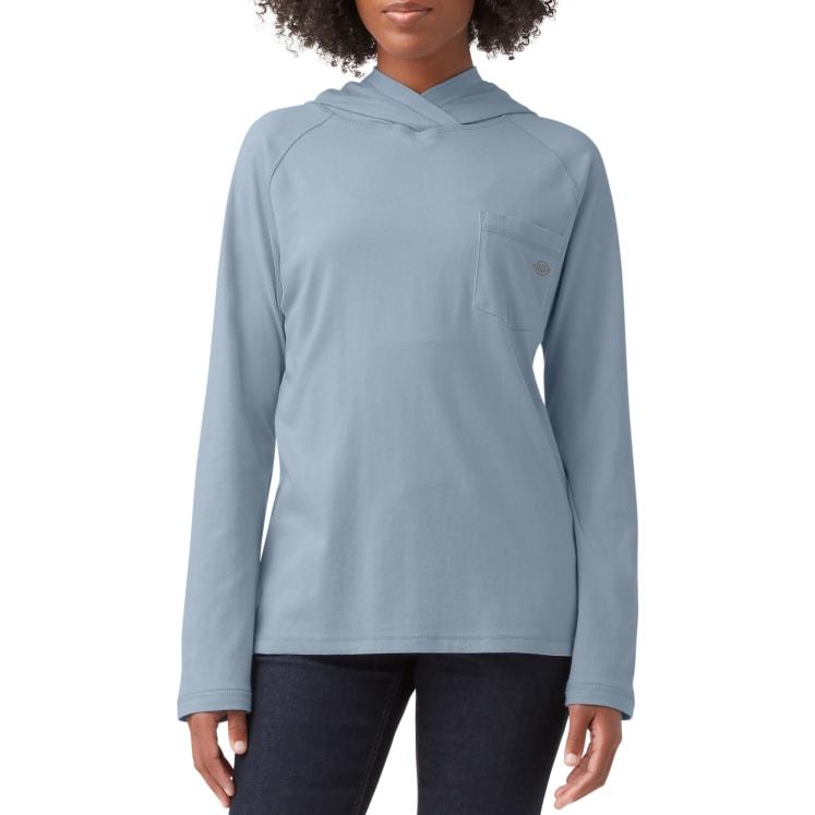 Dickies Women's Temp-iQ Fog Blue Hooded 