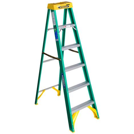 6 ft Type II Fiberglass Step Ladder