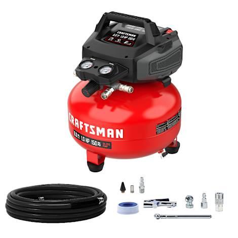 6 Gal. Pancake Air Compressor w/ Accessory Kit - 13 pc.