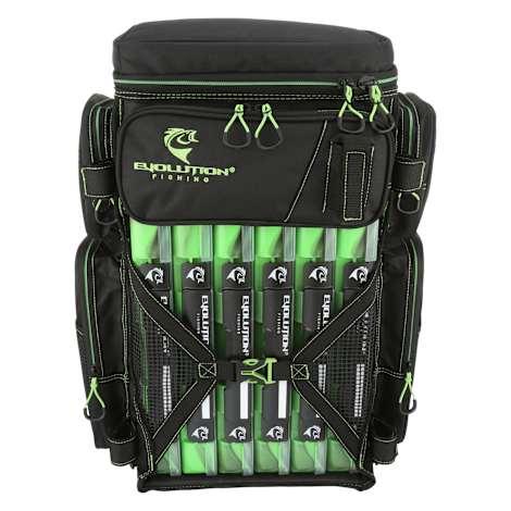 Drift Series 3700 Tackle Backpack with Rod Holders & QuikLatch