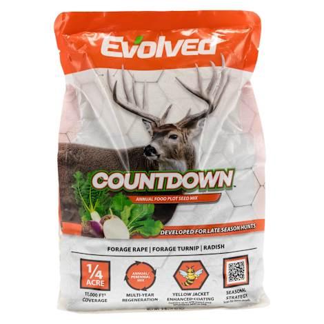 3 lbs Countdown Annual Food Plot Seed Mix by Evolved Habitats at Fleet Farm