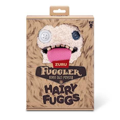 9 in Hairy Fuggs Funny Ugly Monster Plush Toy - Assorted by