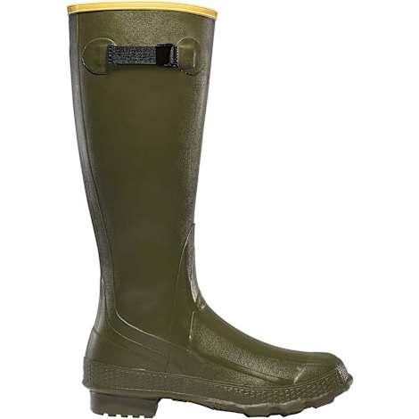 Men's Green Grange 18 in. Rubber Boots by LaCrosse at Fleet Farm