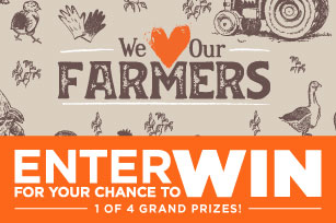 We ❤️ Our Farmers Sweepstakes