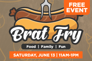 Brat Fry at Fleet Farm, Free brats on 6/13