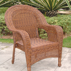 patio chair waiting for you to sit in