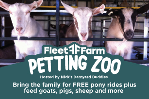 FREE Petting Zoo Presented by Nick's Barnyard Buddies