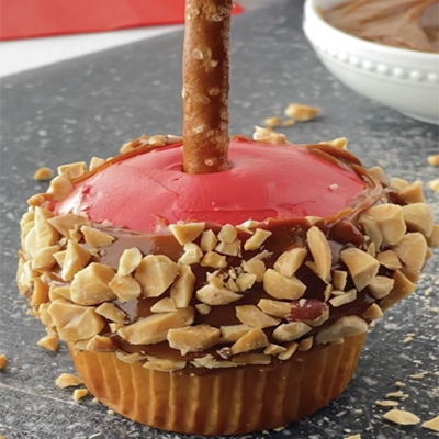 Caramel Apple Cupcake